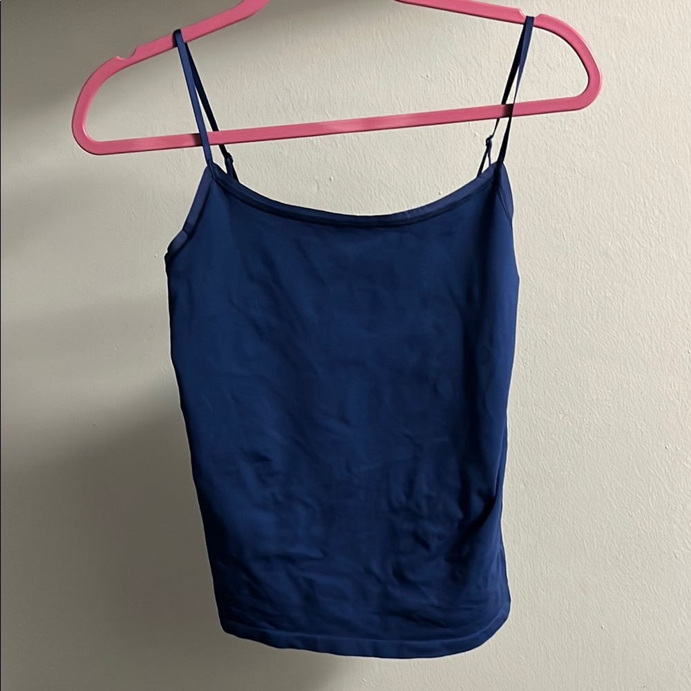 Ann Taylor Blue Spaghetti Strap Camisole